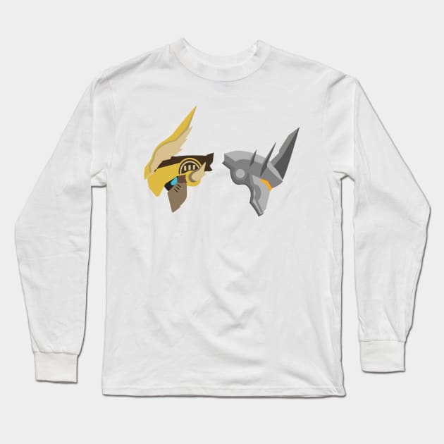 Reinhardt & Balderich Long Sleeve T-Shirt by AsunArtz